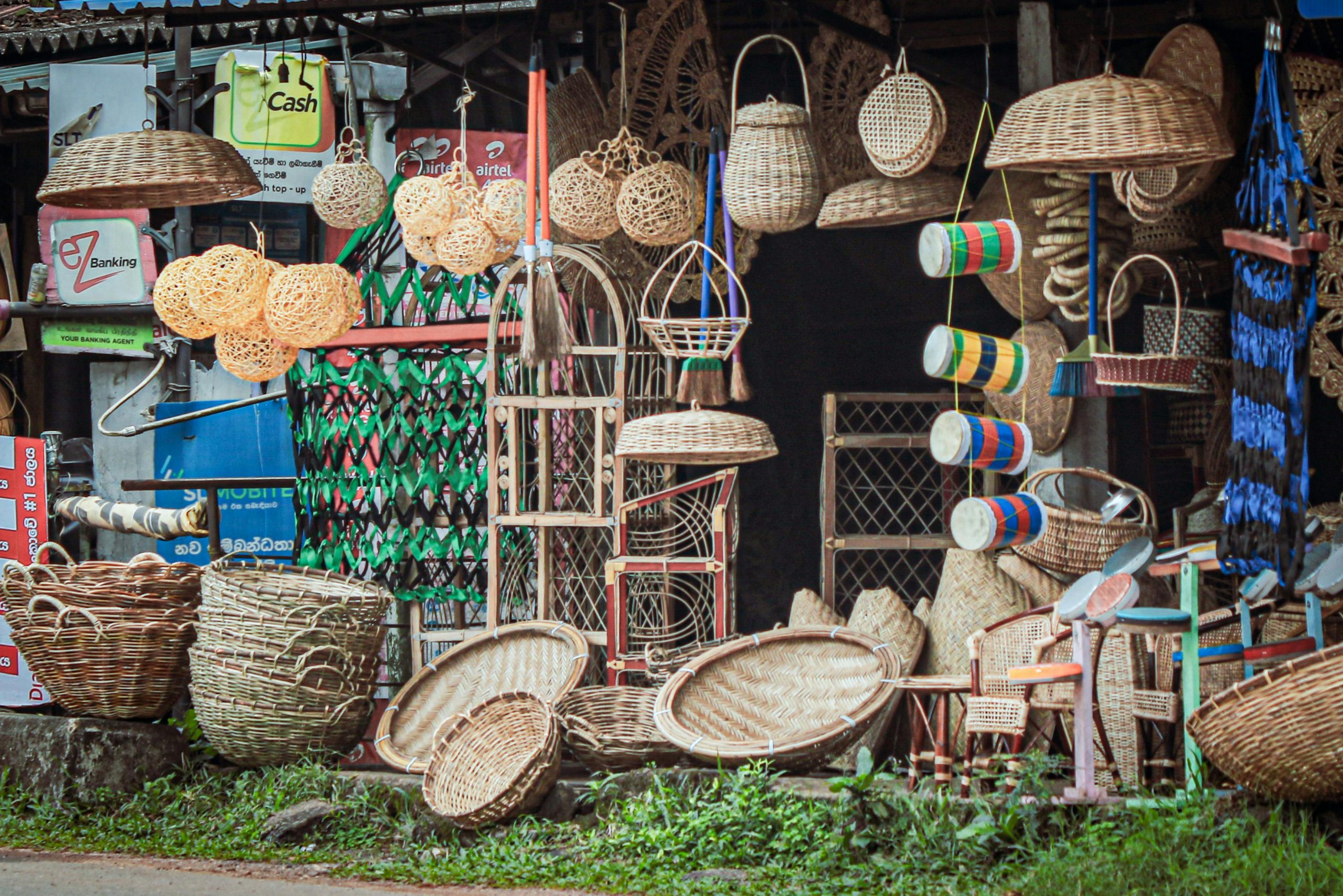 Dumbara mats and cane products